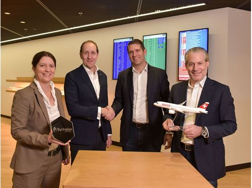 SWISS and Snyhelion form new partnership to use solar aviation fuel